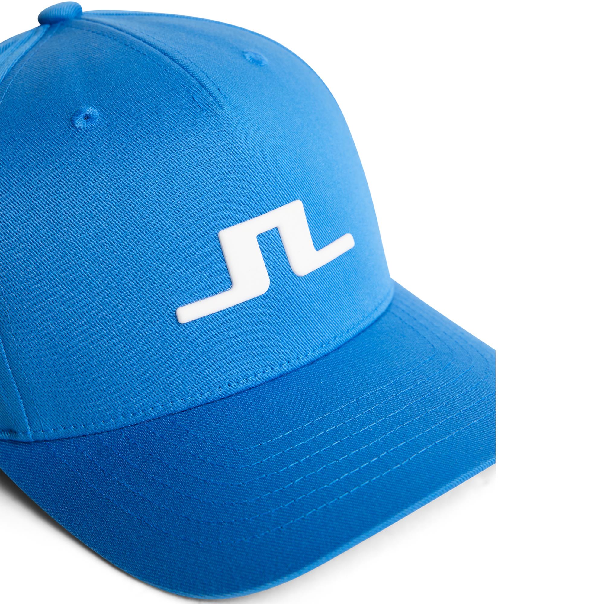 J Lindeberg Heath Mens Golf Cap Sonic Blue